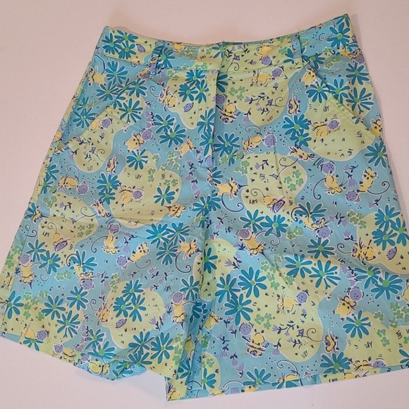 Lilly Pulitzer Pants - LILLY Pulitzer Womens Size 2 Mouse Print Golf Ball Bermuda Shorts